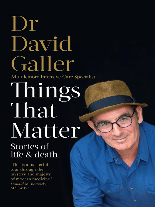 Title details for Things That Matter by David Galler - Available